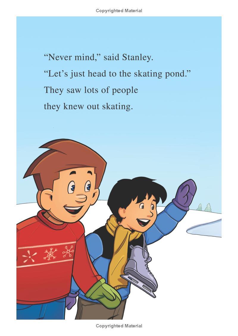 Sách ngoại văn: Flat Stanley - On Ice