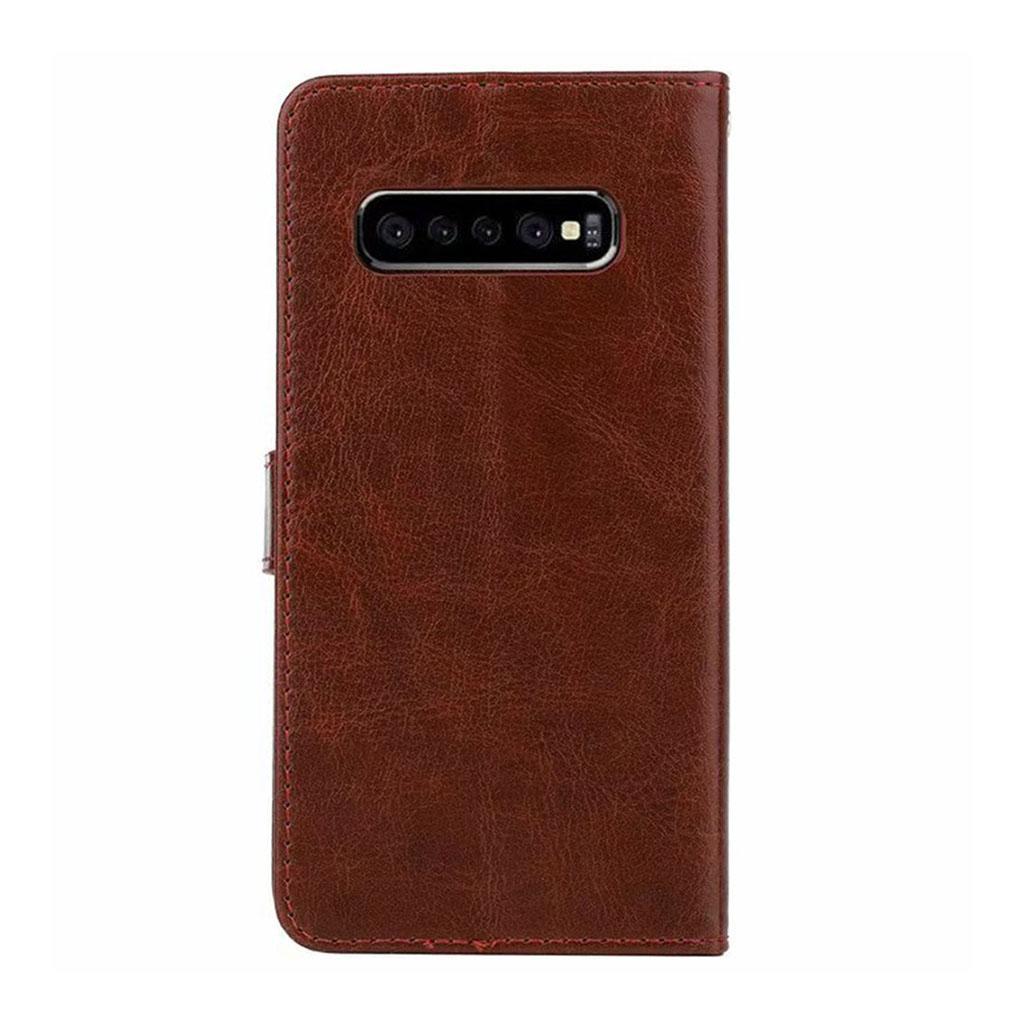 PU Leather Flip Phone Case with Card Slot for Samsung Galaxy S10 E