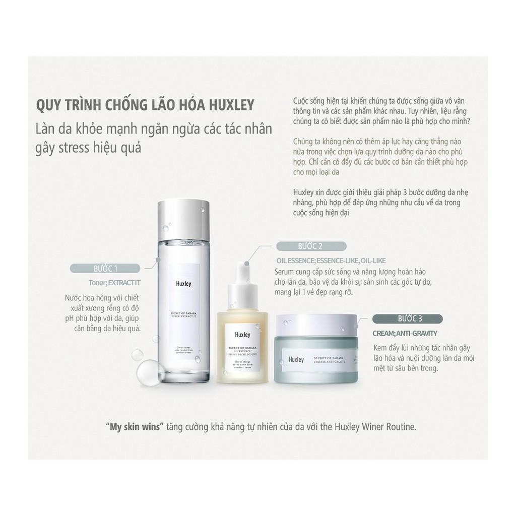 Set 3 món huxley ANTIOXIDANT TRIO 200ml