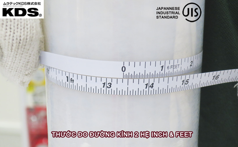 Thước đo đường kính 2m Nhật Bản KDS
