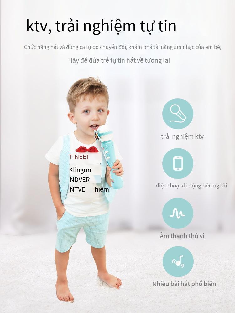 Khuyến Mãi 3-6 Tháng Bé Sơ Sinh Xếp Hình Giáo Dục Sớm Âm Nhạc Cho Bé Micro Có Thể Cắn Tay Lục Lạc Đồ Chơi 0-1 Tuổi