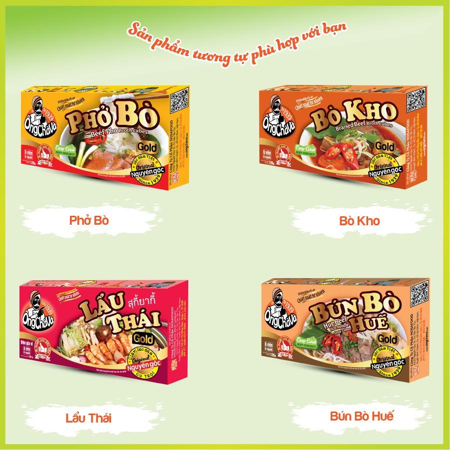 Lốc 20 Hộp Viên Gia Vị Phở Gà Gold Ông Chà Và 126g