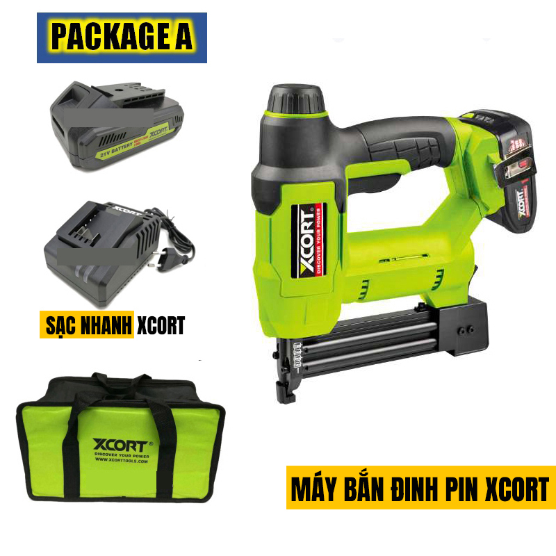 Máy bắn đinh-Mays bắn đinh ghim dùng PIN XCORT Bắn đinh U và T