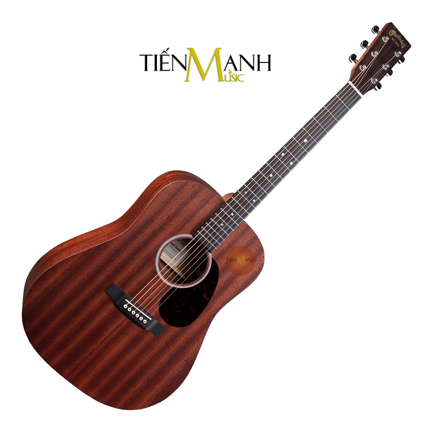 Đàn Guitar Acoustic Martin D-10E-01 Gỗ Sapele Road Series D10E Hàng Chính Hãng - Kèm Bao Đựng, Móng Gẩy DreamMaker