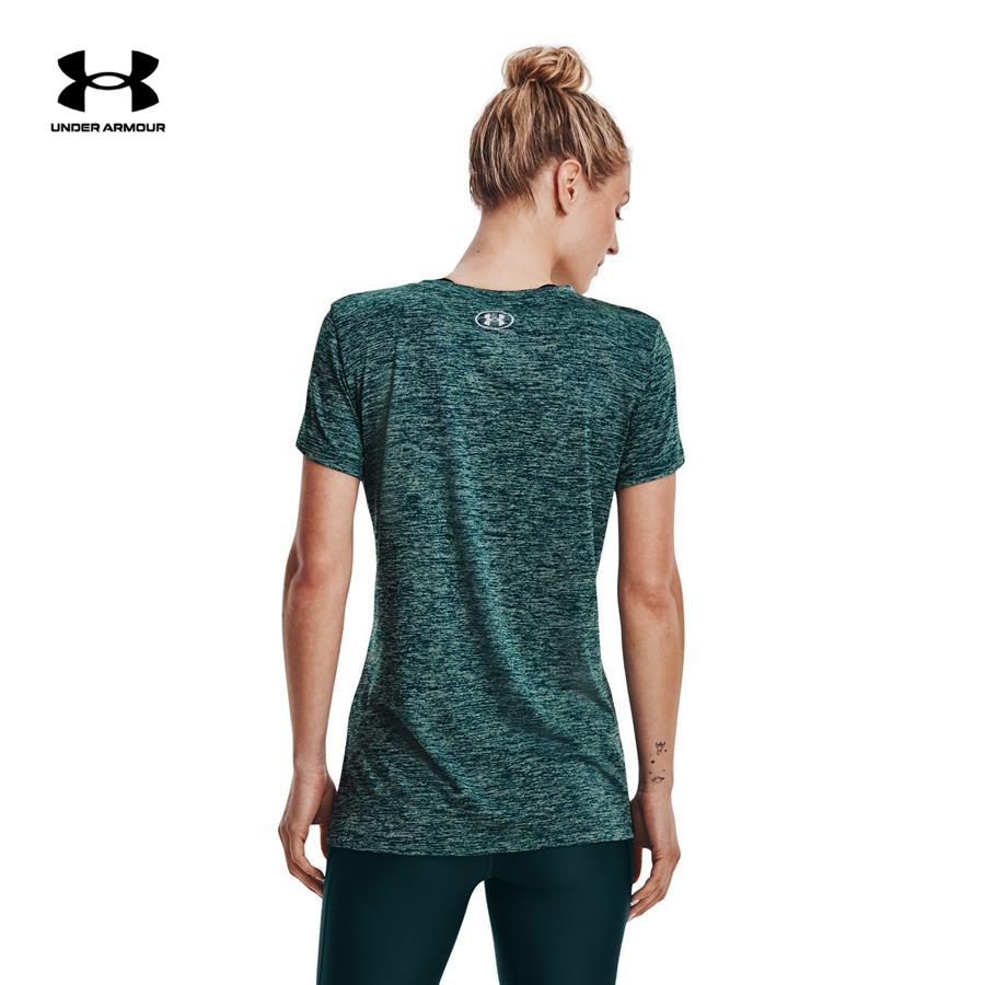 Áo thun tay ngắn thể thao nữ Under Armour Tech Twist Box Lu - 1373046-716