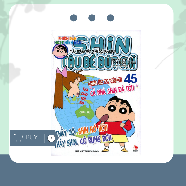 Shin Cậu Bé Bút Chì - Phiên Bản Màu - Tập 45