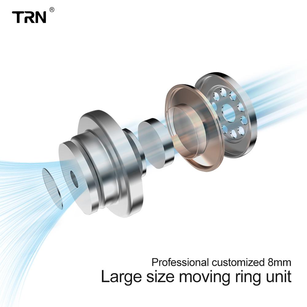Tai nghe TRN IM1 0.75mm có dây 3.5mm Jack cho điện thoại thông minh MP3