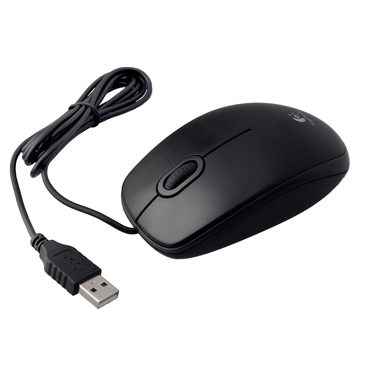 Chuột văn phòng có dây Logitech B100 - Hàng nhập khẩu