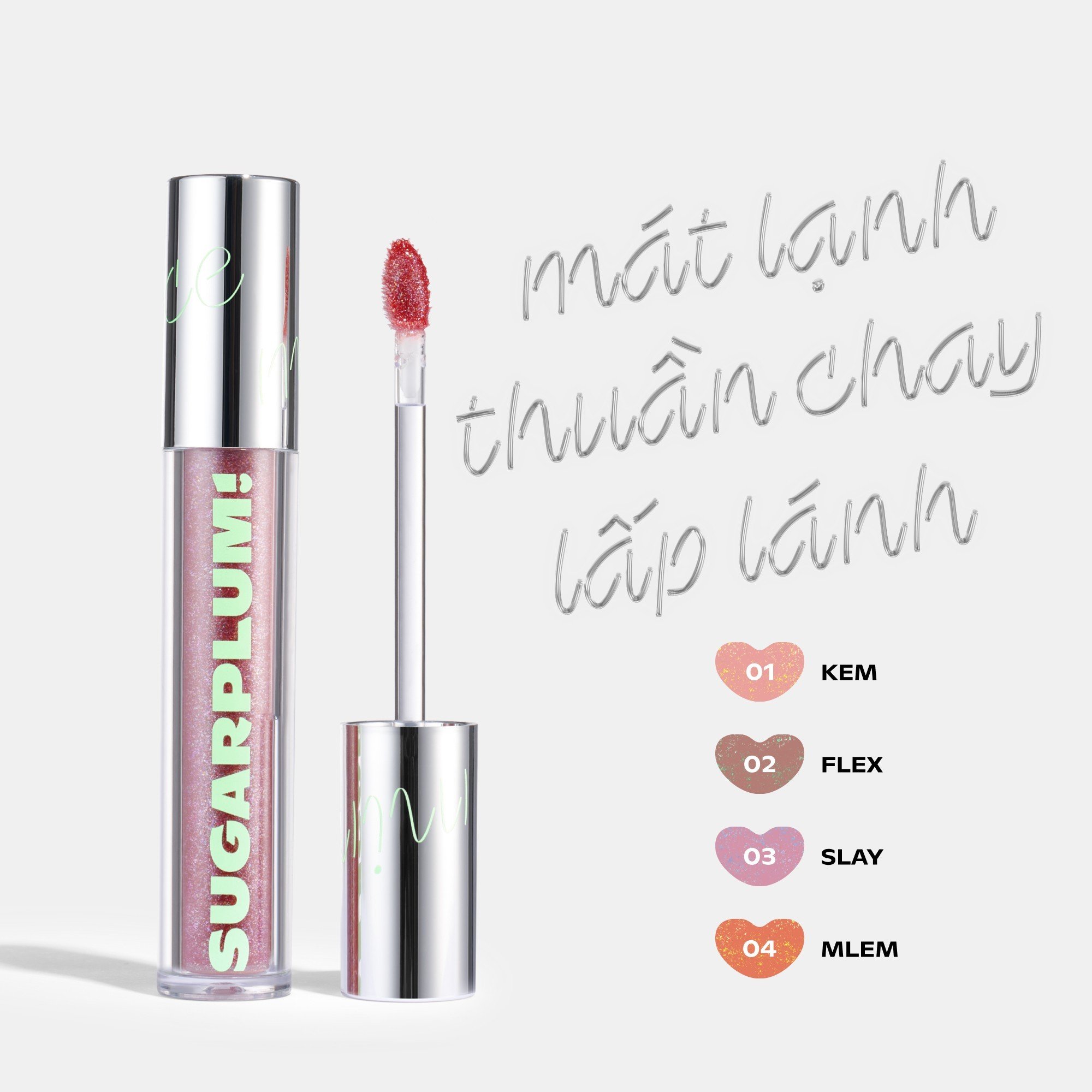 Son Bóng Sugarplum MintyIce Sparking Gloss 3.7g