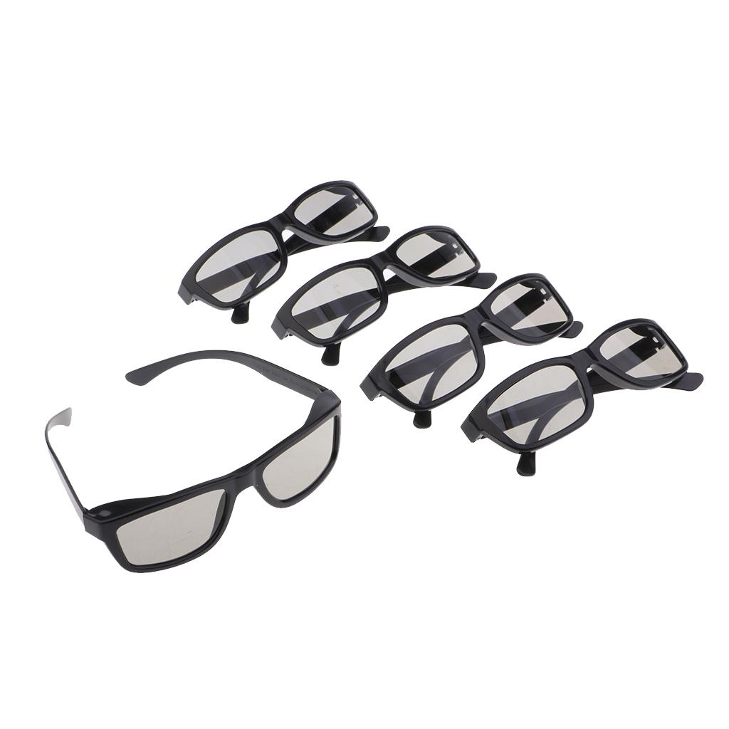 5x Passive 3D Glasses for , , & more Passive 3D TVs
