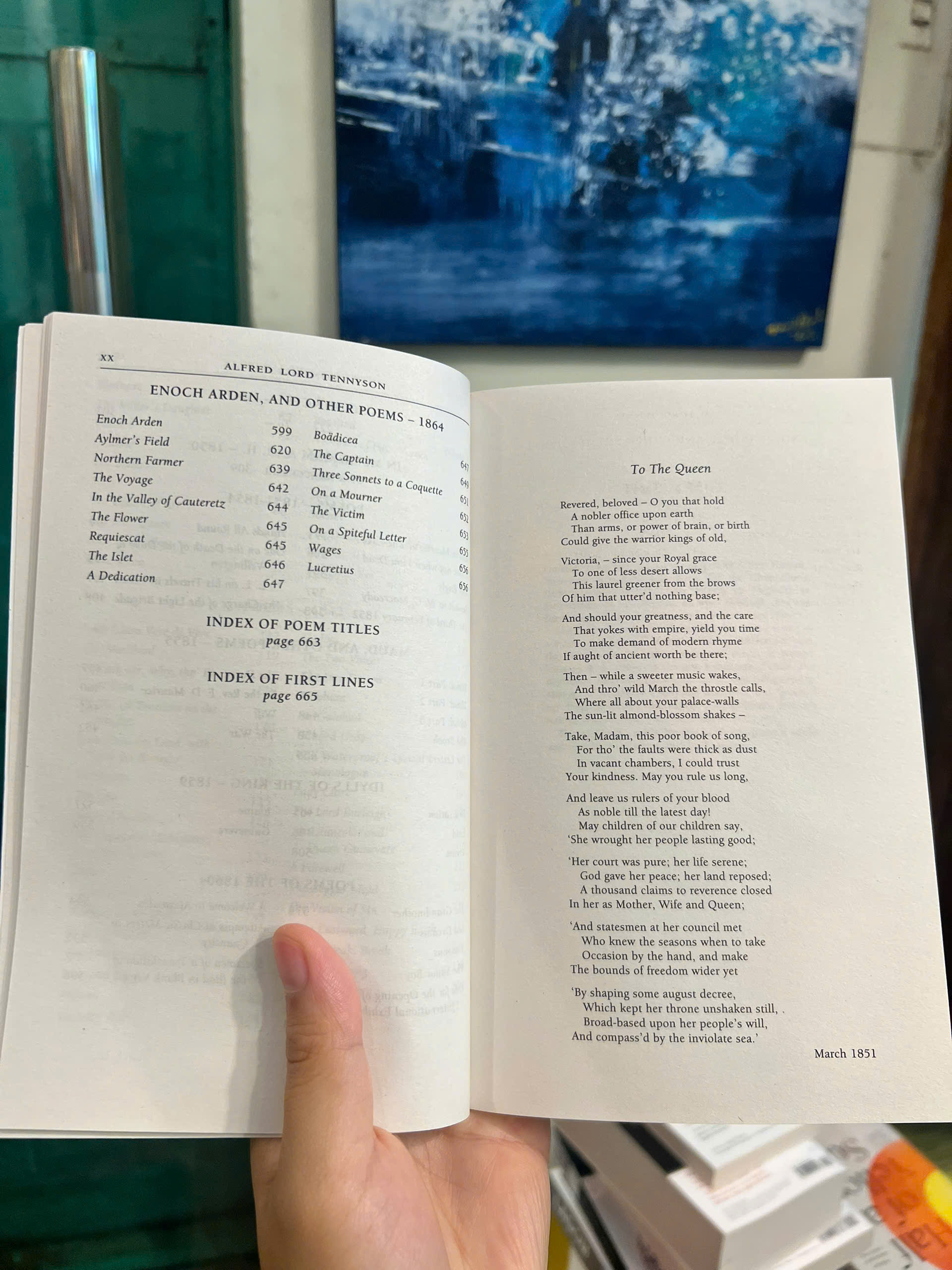 Sách - The Works of Alfred Lord Tennyson | Poetry / Classics / Tuyển tập thơ Kinh điển / Nhập khẩu