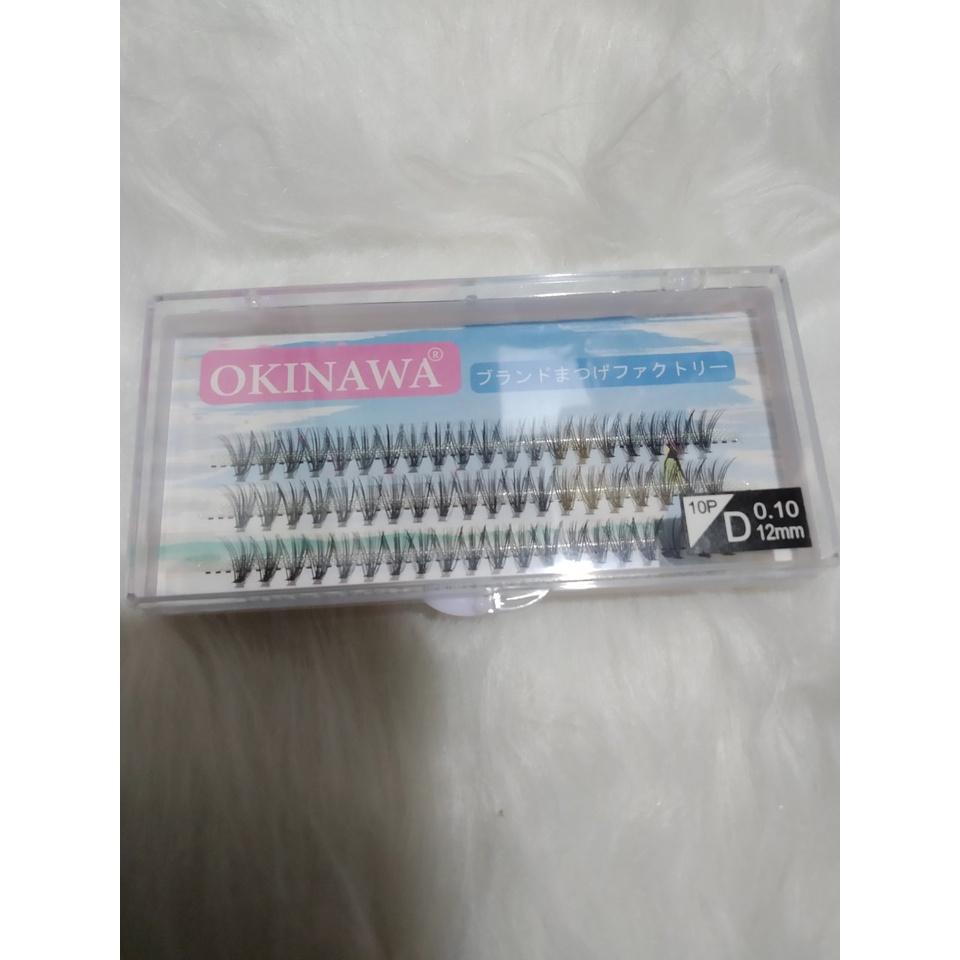 Mi chùm 20D đen đậm Okinawa ,sợi mi mềm đẹp độ cong D đủ số từ 8m-15m.