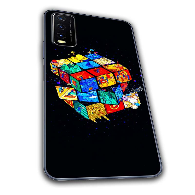 Ốp lưng dành cho Vivo Y20, Y20s, Y12s mẫu Rubik
