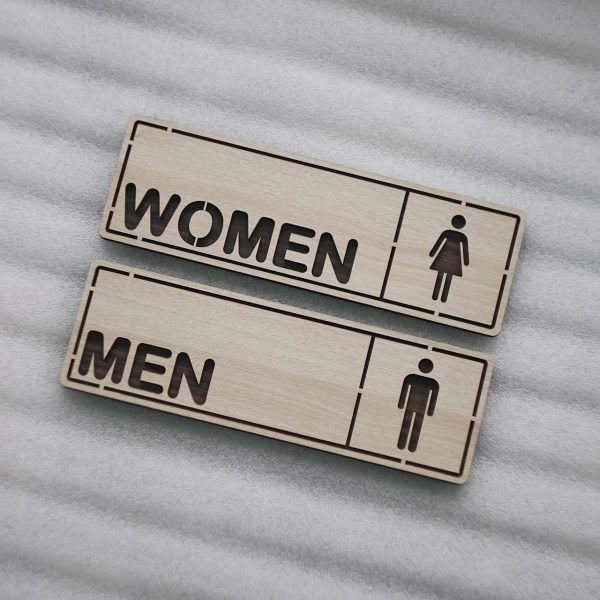 Bảng toilet mẫu TL08 Men-Women