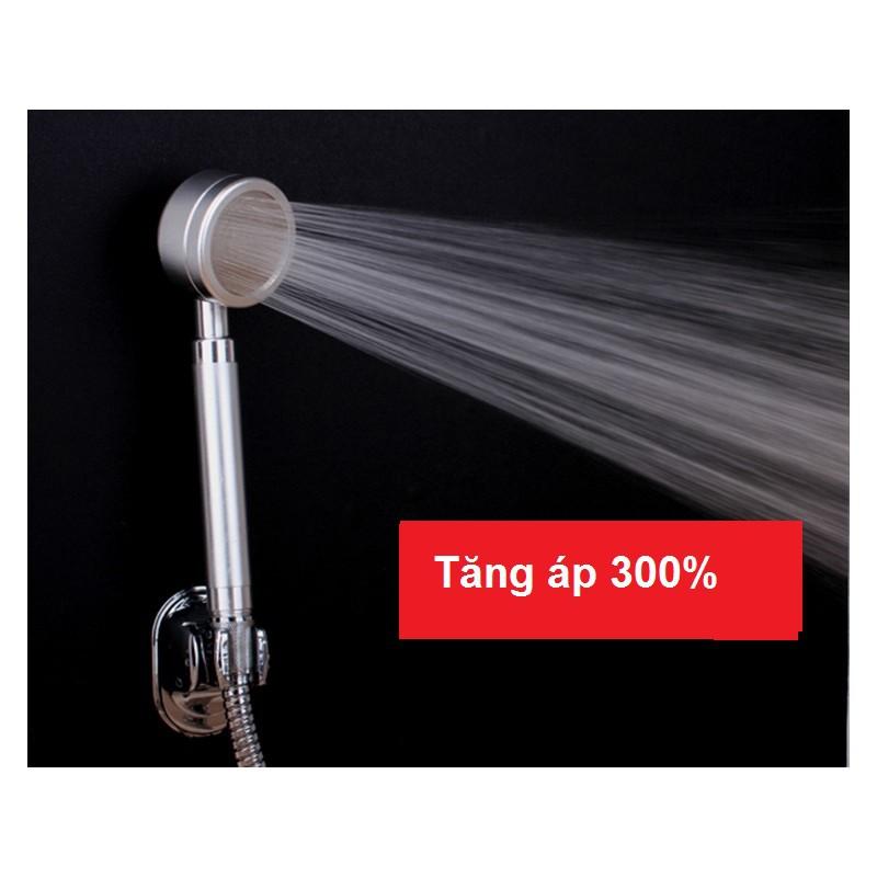 Vòi hoa sen nhôm tăng áp 300%
