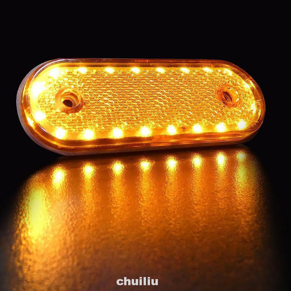 Set 5 Đèn Tín Hiệu Hình Oval Cho Xe Tải