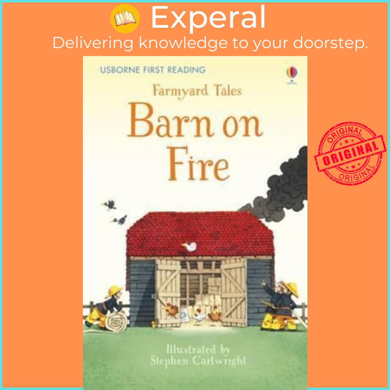 Sách - Farmyard Tales Barn on Fire : Barn on Fire by Heather Amery