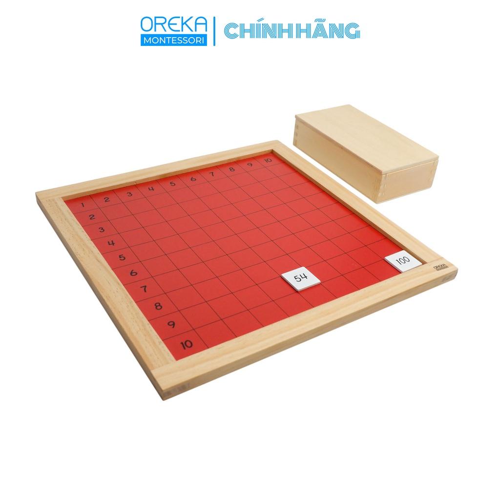 Đồ chơi trẻ em Oreka Montessori Bảng Pythagoras - 0520900