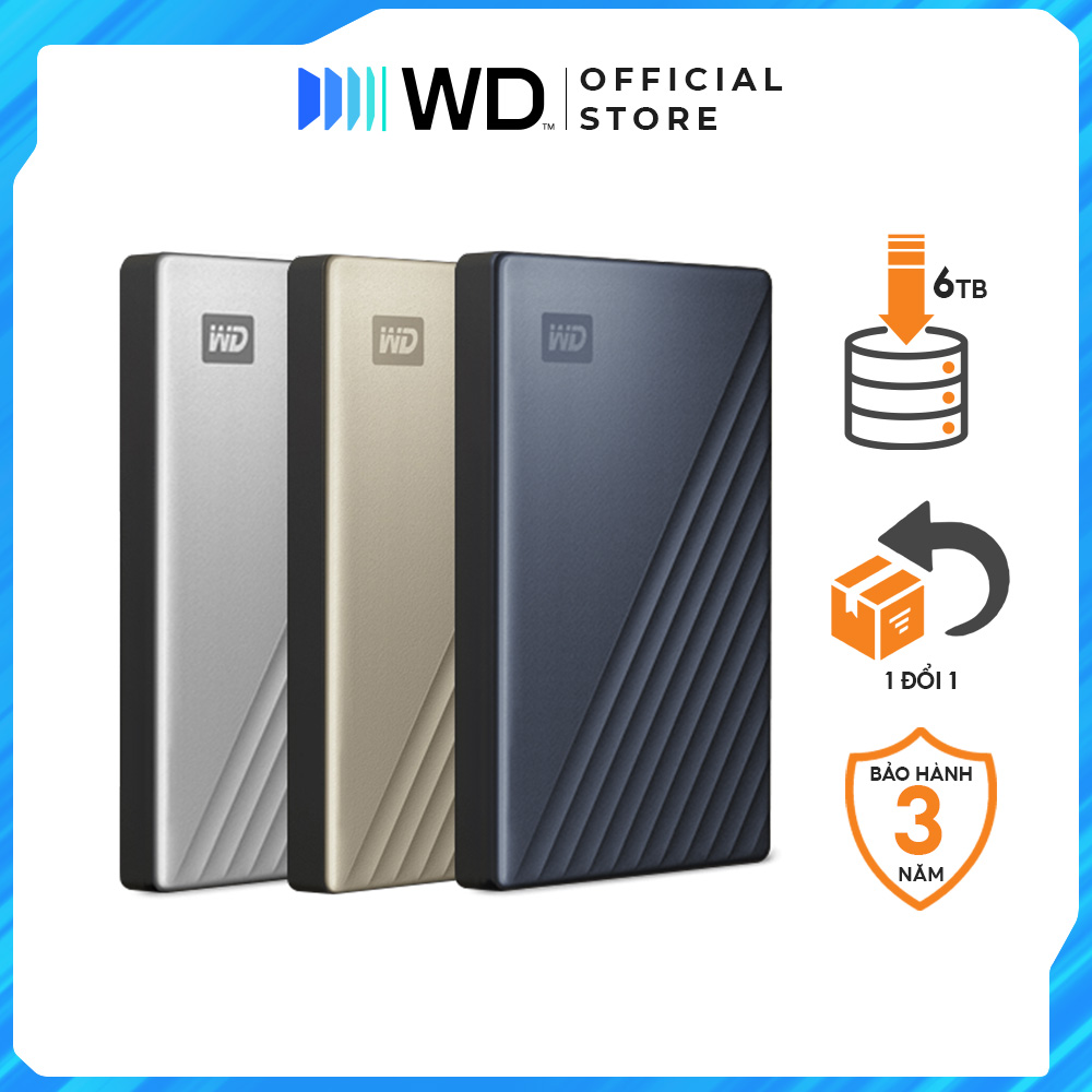 Ổ Cứng Di Động WD My Passport Ultra Hàng Chính Hãng