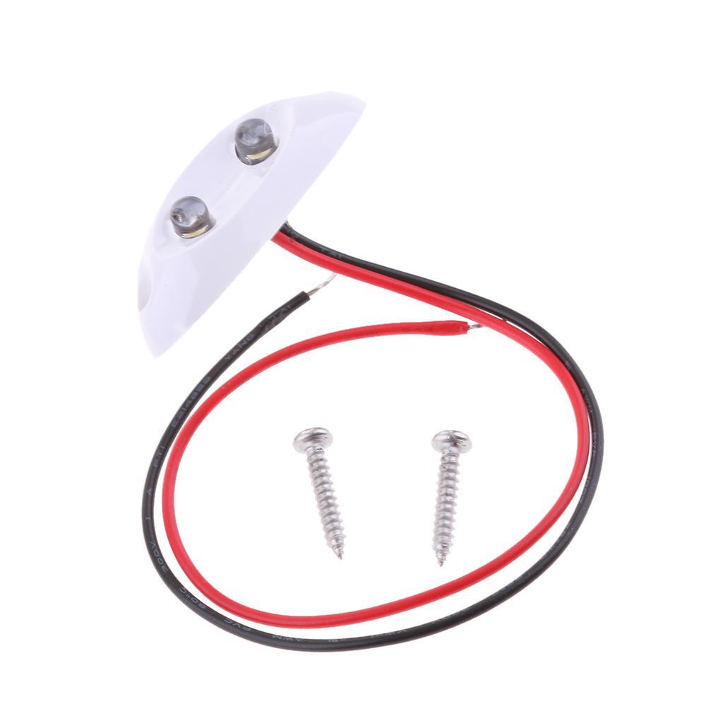 For Marine Boat Cool White LED Courtesy Stair Deck Light with Mounting Screw