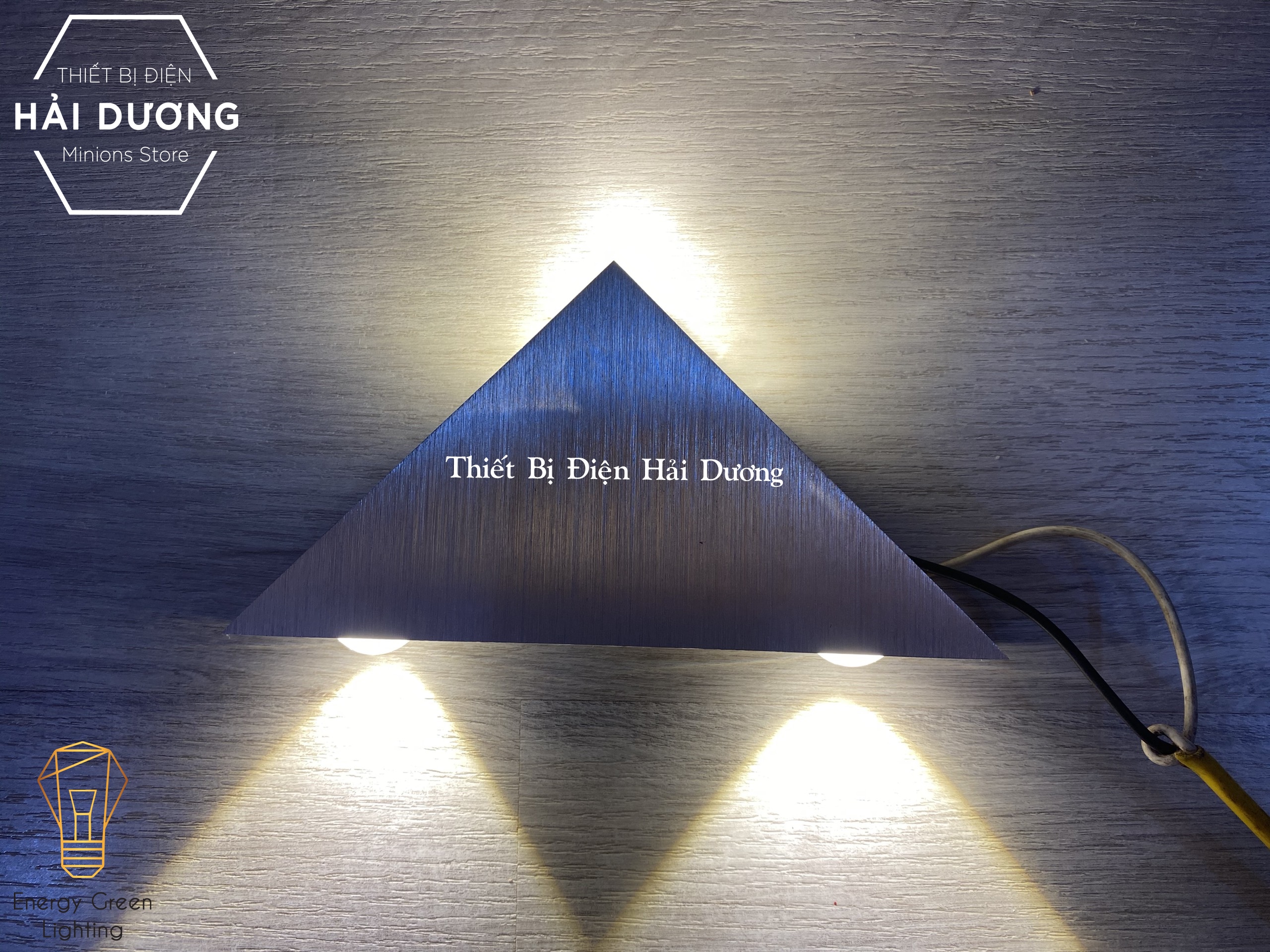 Đèn Trang Trí Gắn Tường Decor Phong Cách Bắc Âu Tàu Con Thoi DT-235 - Chip Led Siêu Sáng - Tuổi Thọ Cao