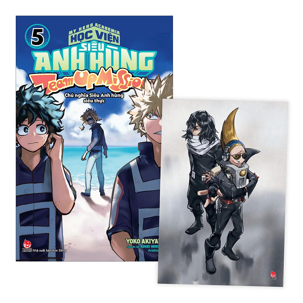 My Hero Academia - Học Viện Siêu Anh Hùng Team Up Mission Tập 5: Chủ Nghĩa Siêu Anh Hùng Siêu Thực [Tặng Kèm Postcard]