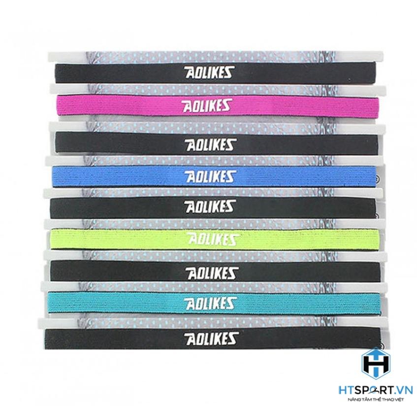 Băng Trán Thể Thao, Băng Tập Gym Thể Hình Nam Nữ, Chạy Bộ Tennis Headband Aolikes AL2101