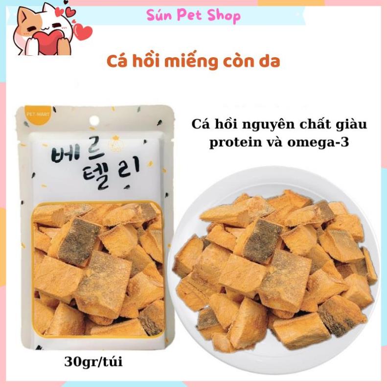 Bánh thưởng phô mai béo ngậy, giàu dinh dưỡng cho thú cưng (Snack cho chó mèo nhiều vị)