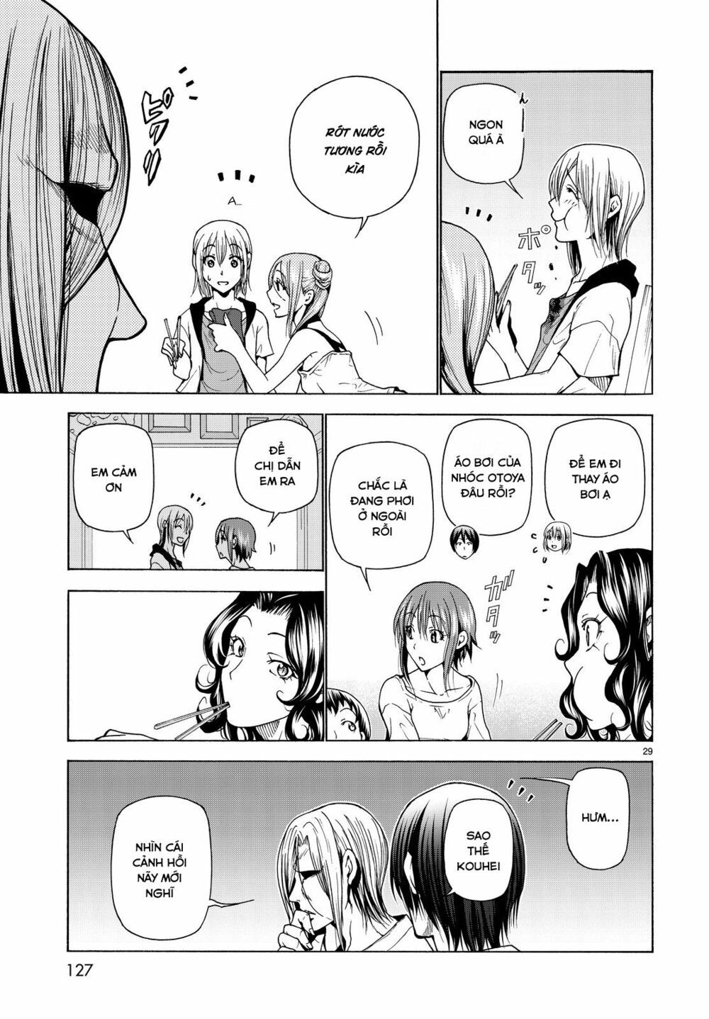 cô gái thích lặn - grand blue chapter 35 29