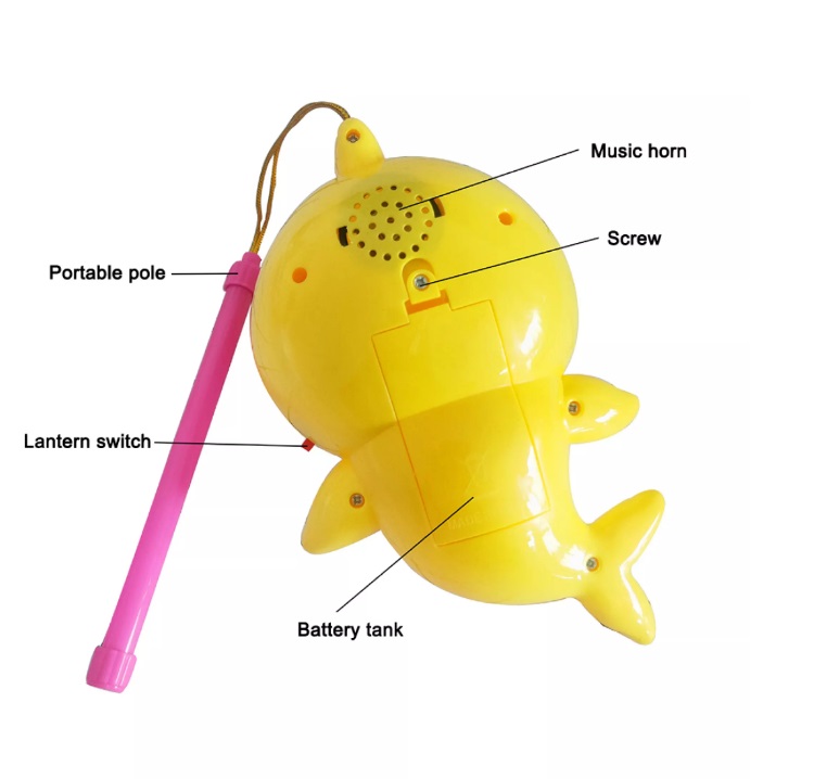 đèn cá mập shark du du