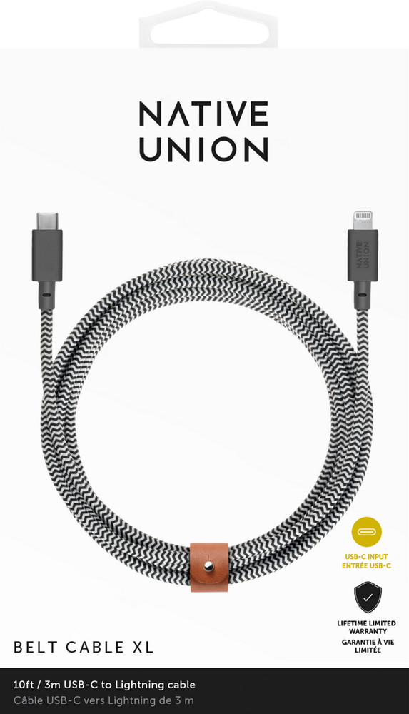 Dây Cáp Native Union BELT CABLE - KV - C - LIGHTNING - Hàng chính hãng