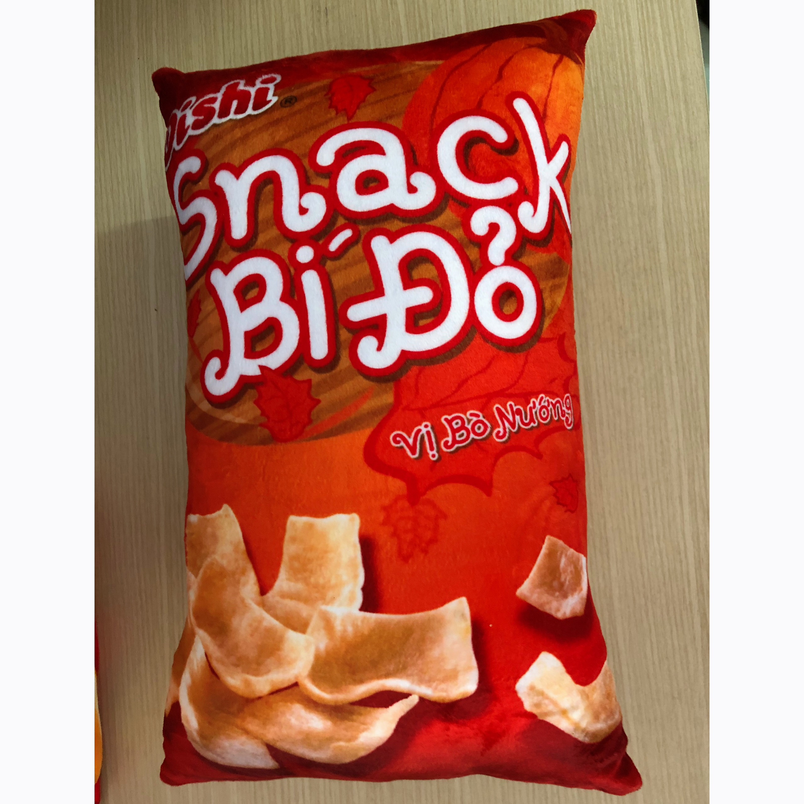 Gối đi xe máy an toàn bánh Snack cho bé