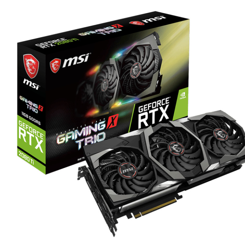 Card màn hình MSI RTX 2080 GAMING X TRIO 8GB GDDR6-Hàng chính hãng