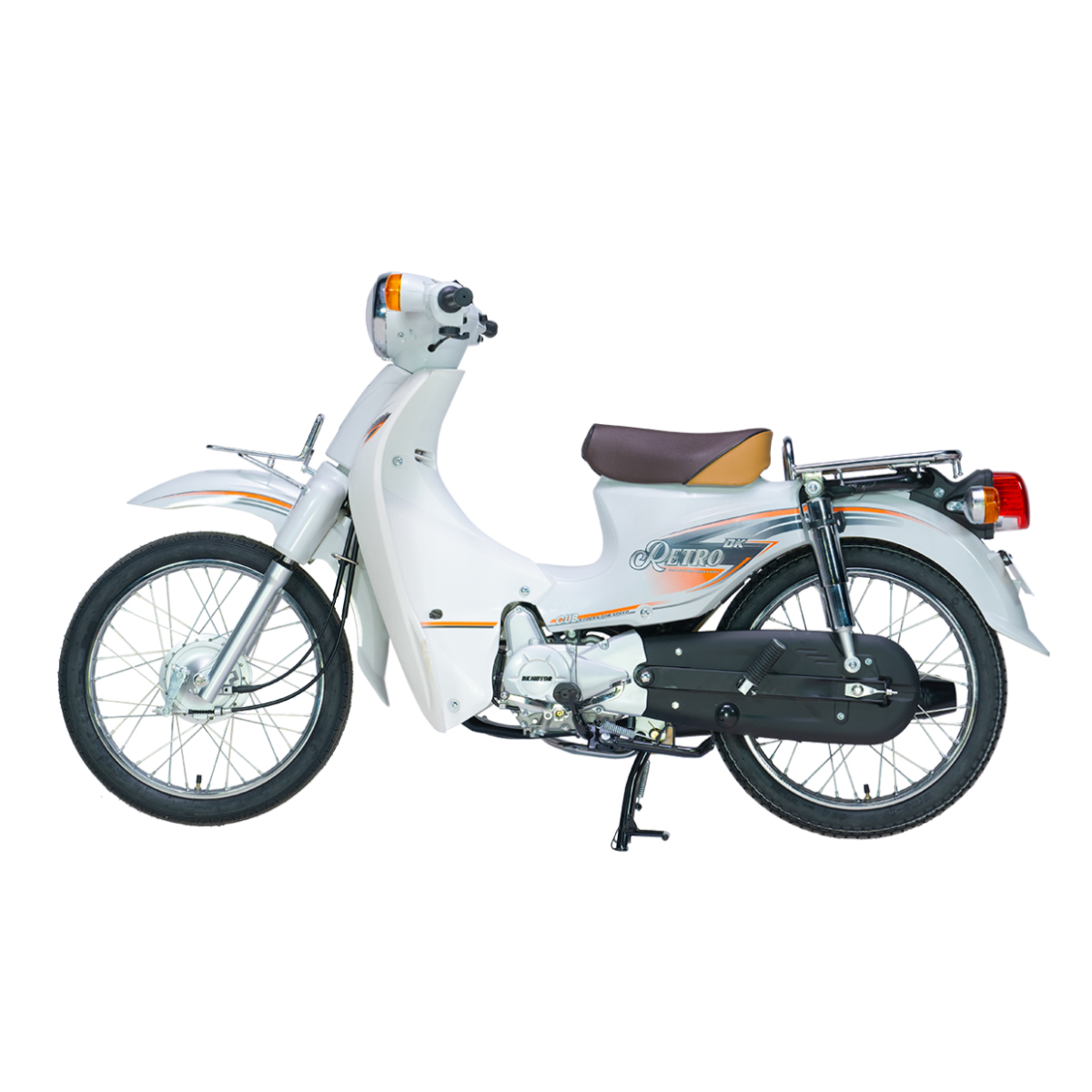 Xe Máy 50cc DK Retro - Màu Trắng