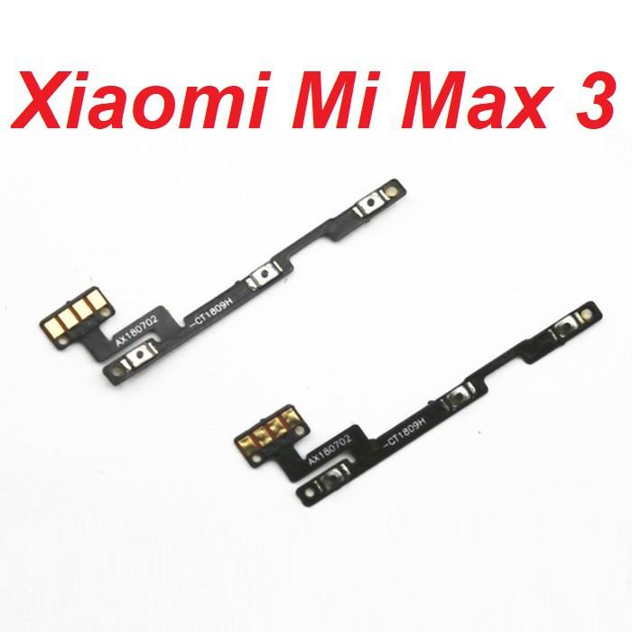 Mạch Nút Nguồn Cho Xiaomi Mi Max 3 Dây Cáp Nút Nguồn, Tăng Giảm Âm Lượng Linh Kiện Thay Thế