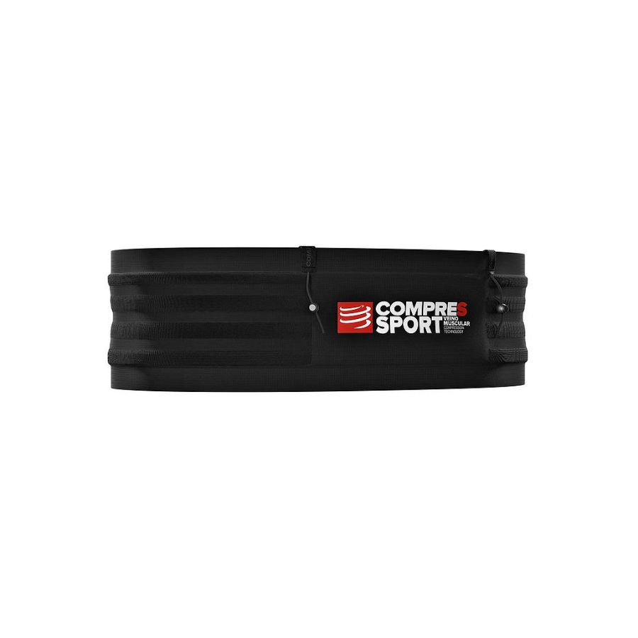 Đai thắt lưng chạy bộ, chạy trail Compressport FREE BELT PRO - Đen