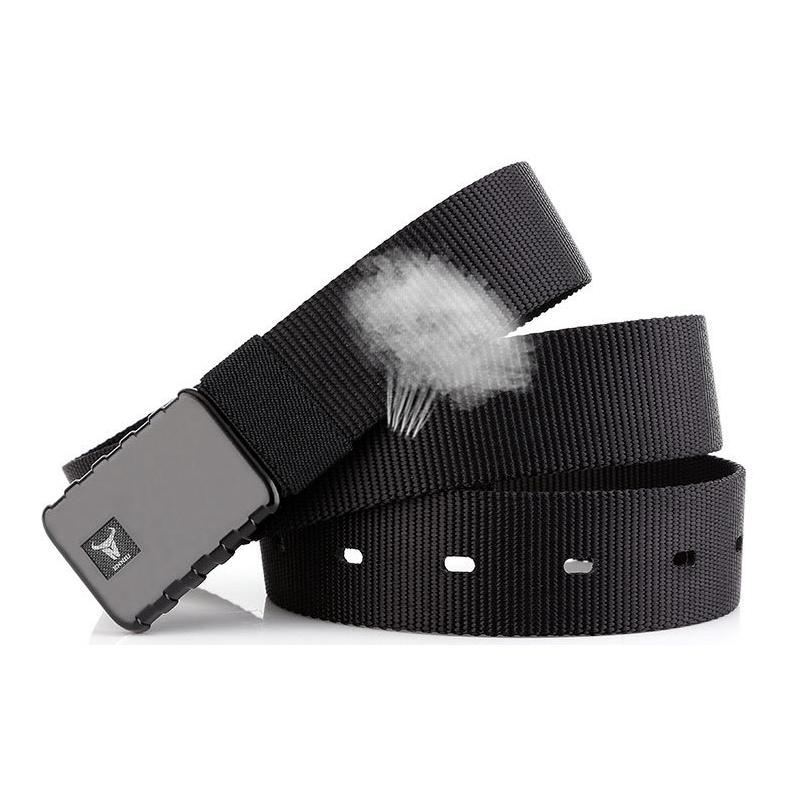Nylon chiến thuật quân sự Battle Battle Vành đai rộng 3,8cm Đào tạo săn bắn ngoài trời màu đen có thể điều chỉnh rộng 3,8cm Color: G belt and 1 hook Size: 130cm