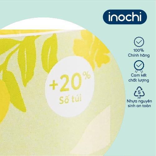 Túi rác tiện dụng inochi -  Soji 25L x 28 túi (Size M) Hương Chanh có quai cầm