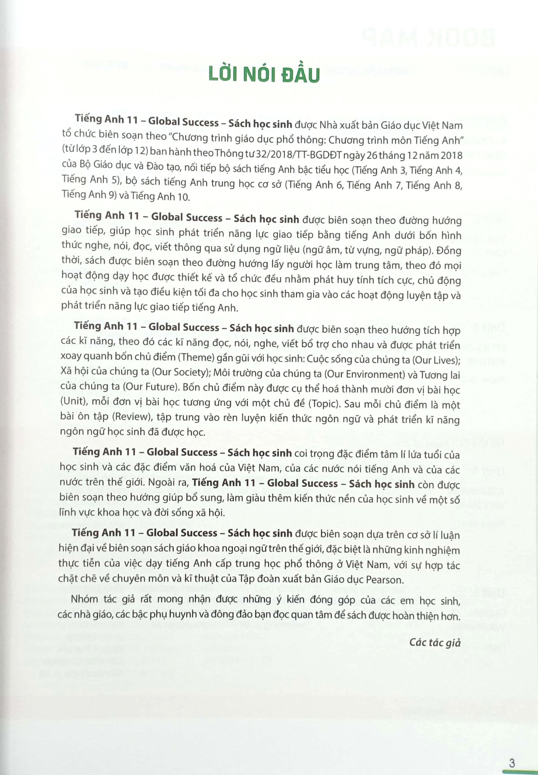 Global Success - Tiếng Anh 11 - Student Book (2023)