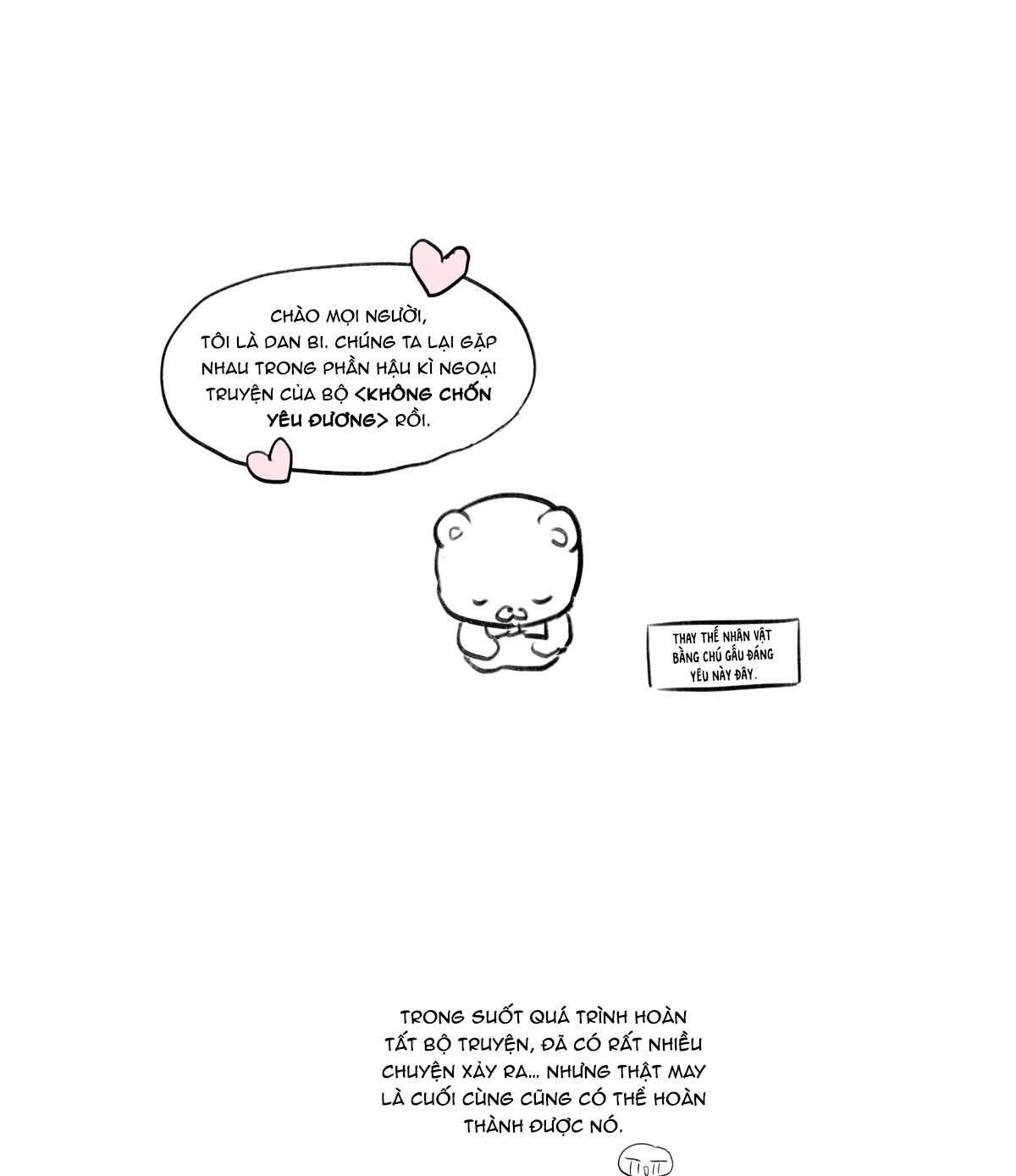 không chốn yêu đương chapter 0 1