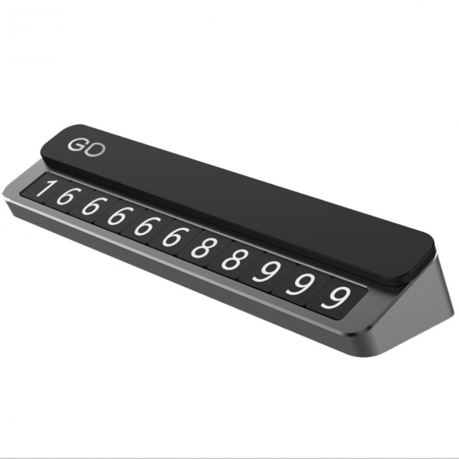 Bảng số điện thoại gắn taplo ô tô D1-L62253