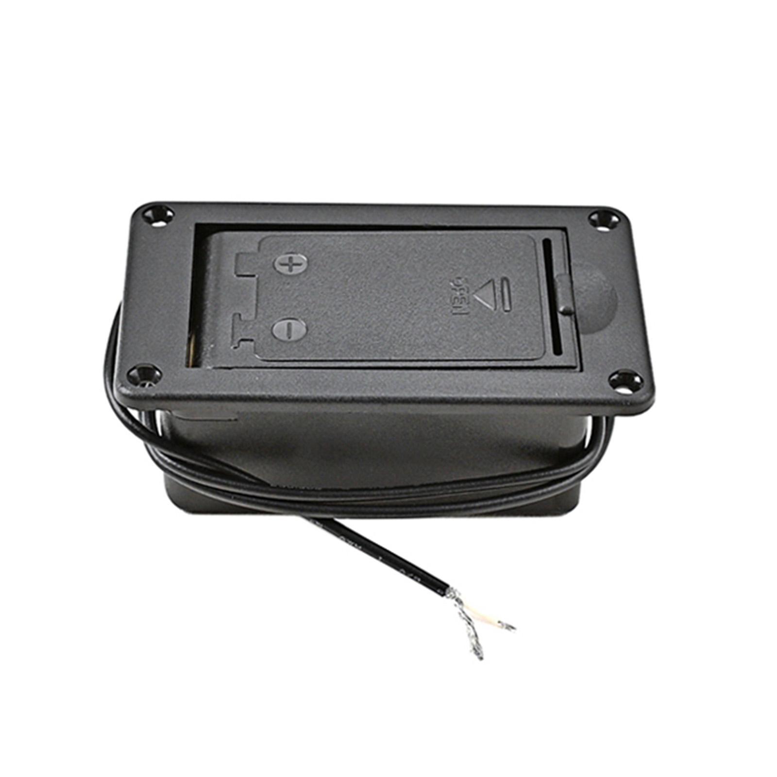 Guitar Pickup Battery Box Battery Case Lightweight for Guitar Bass Pickup