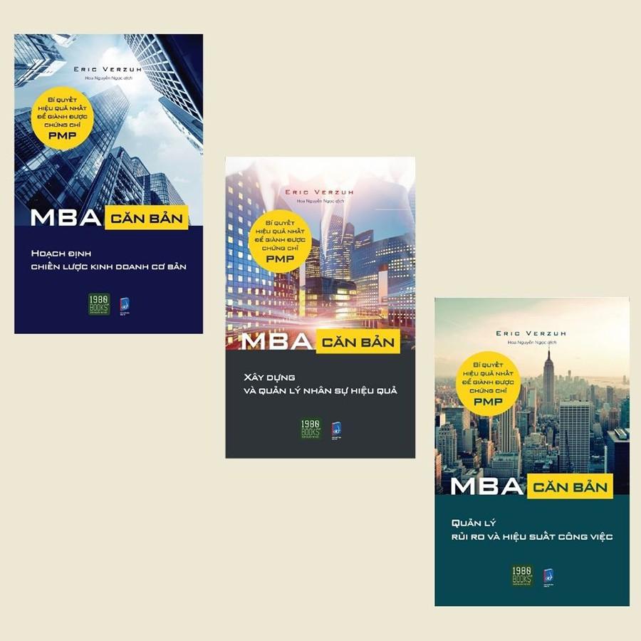 Sách  Bộ Combo 3 Tập MBA Căn Bản - BẢN QUYỀN