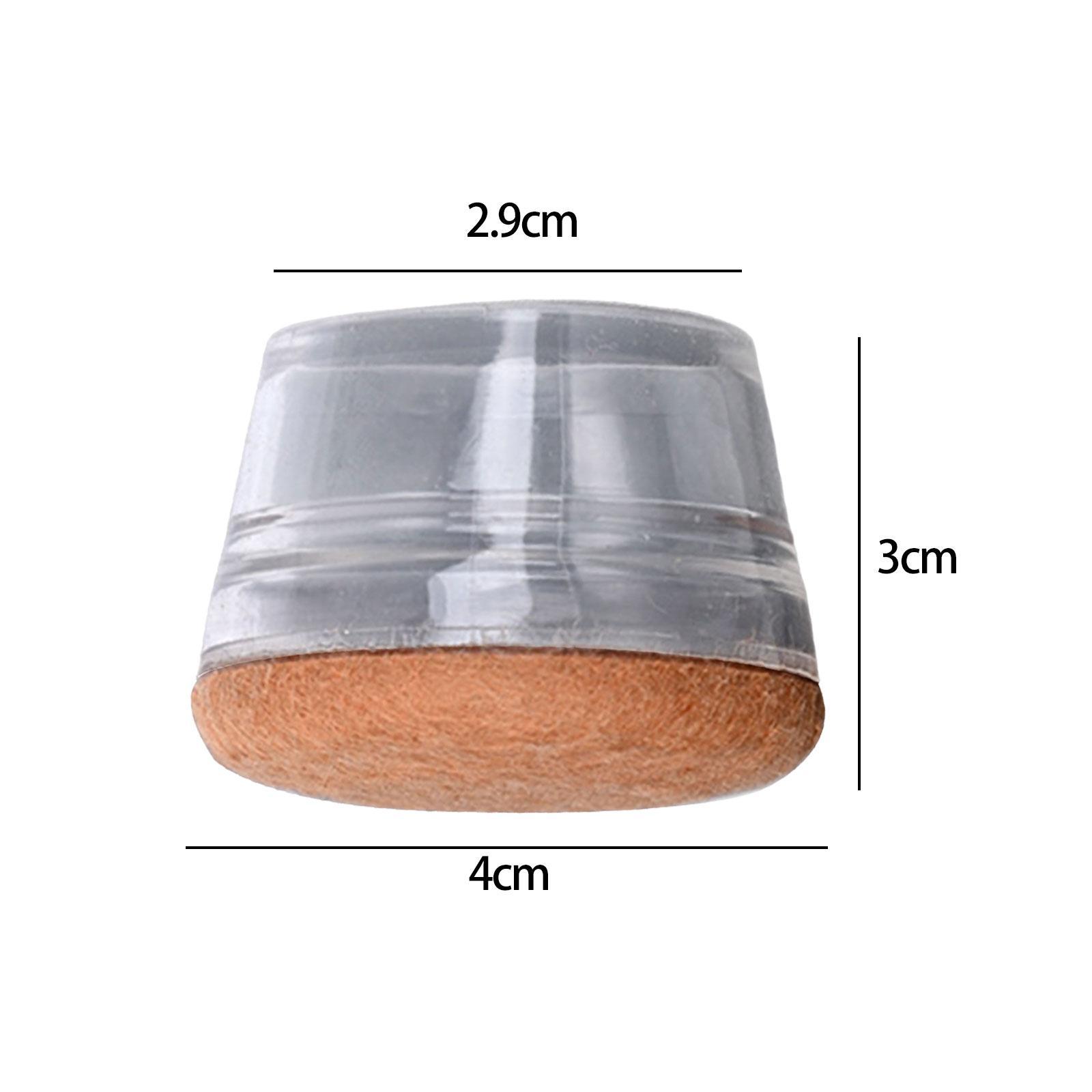 Chair Leg Floor Protectors Anti Scratch Chair Leg Covers for Hardwood Floors