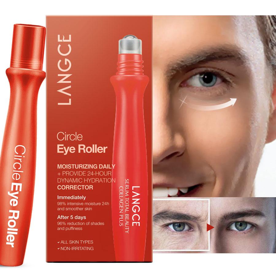 TOTAL BEAUTY SERUM COLLAGEN+ LĂN MẮT 360 CẤP+DƯỠNG ẨM, HỖ TRỢ GIẢM NGỨA, TRẺ HÓA DA 15ml LANGCE DÀNH CHO NAM