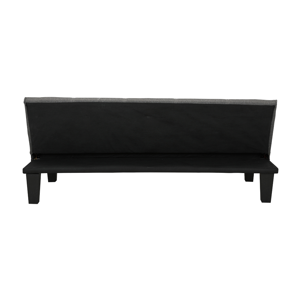 Ghế sofa giường đa năng DAY DREAM khung gỗ, đệm bọc vải XÁM ĐẬM, tựa lưng ngả 3 cấp độ | Index Living Mall - Phân phối độc quyền tại Việt Nam