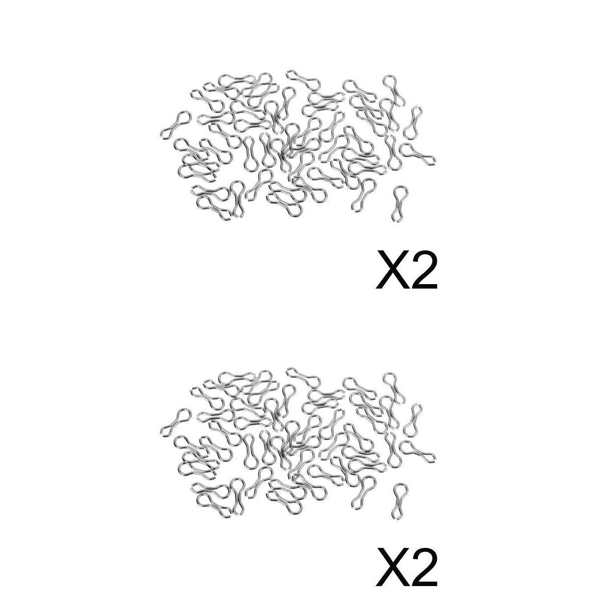 50 Pieces Alloy Brass Eye Grommets for Weight Mold Material