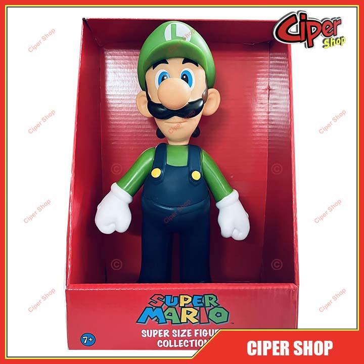 Mô hình Luigi Mũ Xanh  - Mô hình Mario - Figure Action Luigi