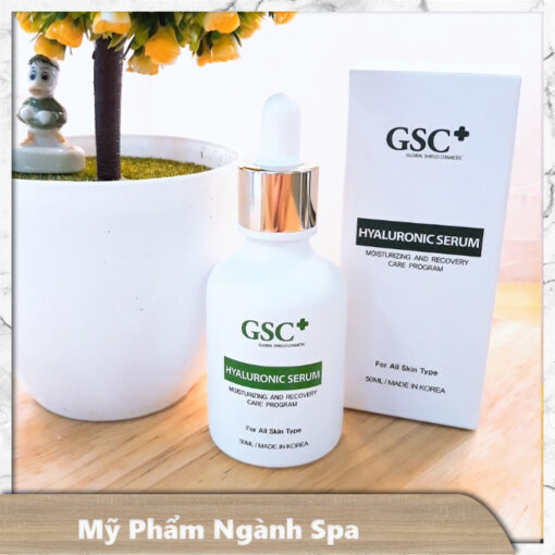 Tinh chất dưỡng ẩm GSC+ Hyaluronic Serum 50ml - tinh chất Hàn Quốc siêu cấp nước, dưỡng ẩm cho làn da, Giúp cho da của bạn luôn mịn màng, rạng ngời và căng bóng