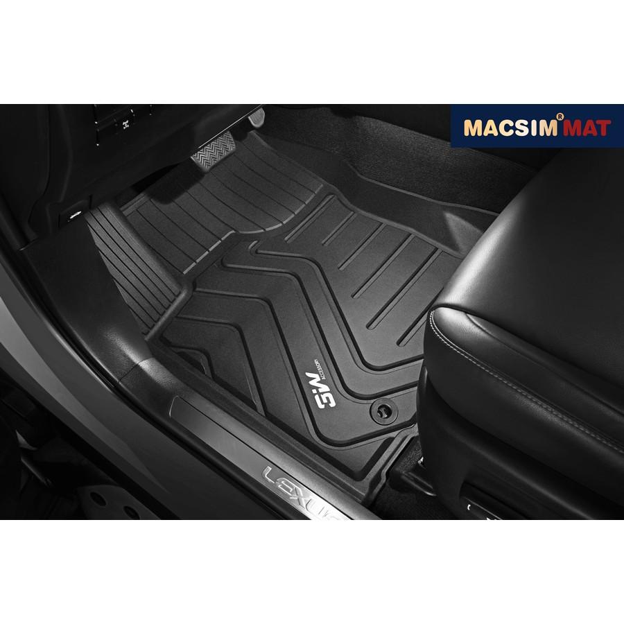 Thảm lót sàn ô tô VOLKSWAGEN TOUAREG 2012-2018 Chất liệu TPE cao cấp, thiết kế sang trọng tinh xảo thương hiệu Macsim 3w